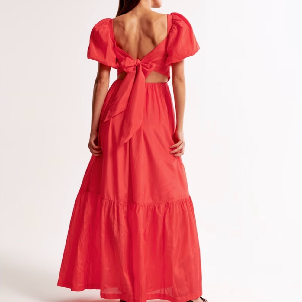 Abercrombie & Fitch Pink Maxi Dress - Picture 5 of 5